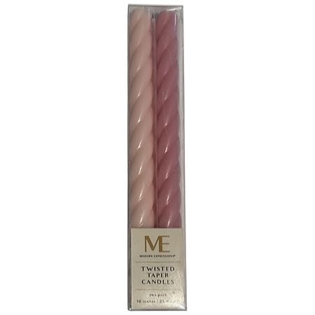 Modern Expressions Taper Twist Candles