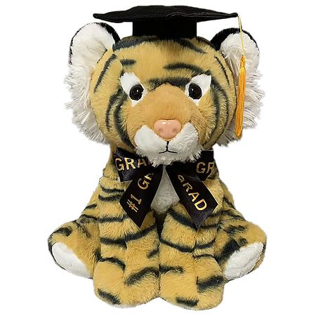 Modern Expressions Graduation Plush Tiger