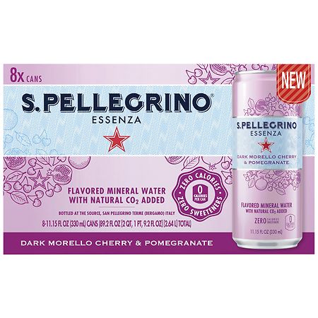 S. Pellegrino Essenza Flavored Mineral Water
