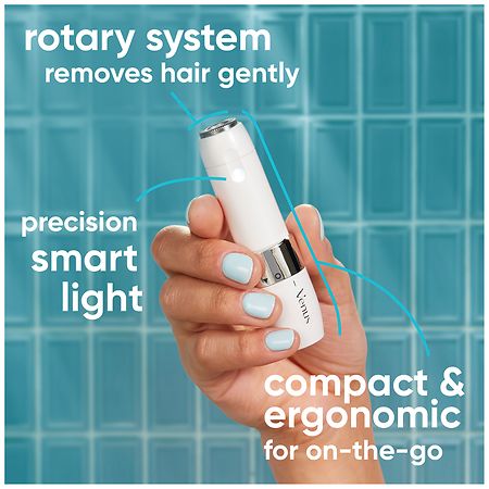 脱毛器 DKBC Venus Light mimi Gillette Venus Mini Facial Hair Remover, Portable Electric