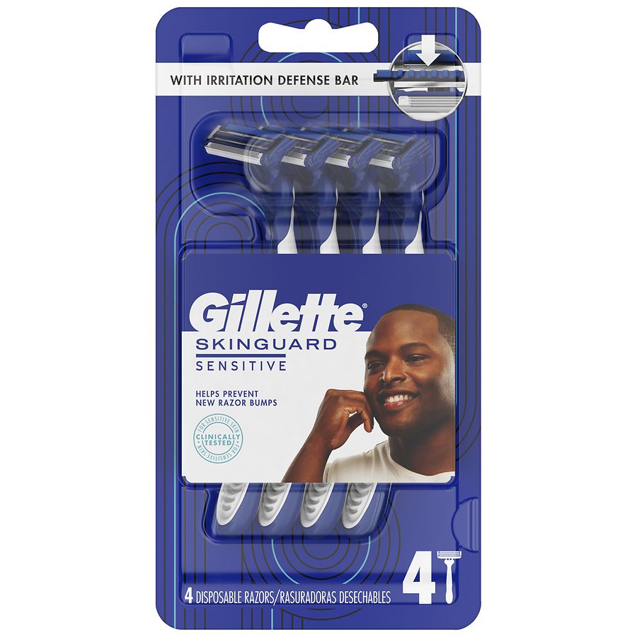 Skinguard Sensitive Disposable Razors for Men | Walgreens