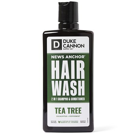 Duke Cannon 2-in-1 Hair Wash Tea Tree