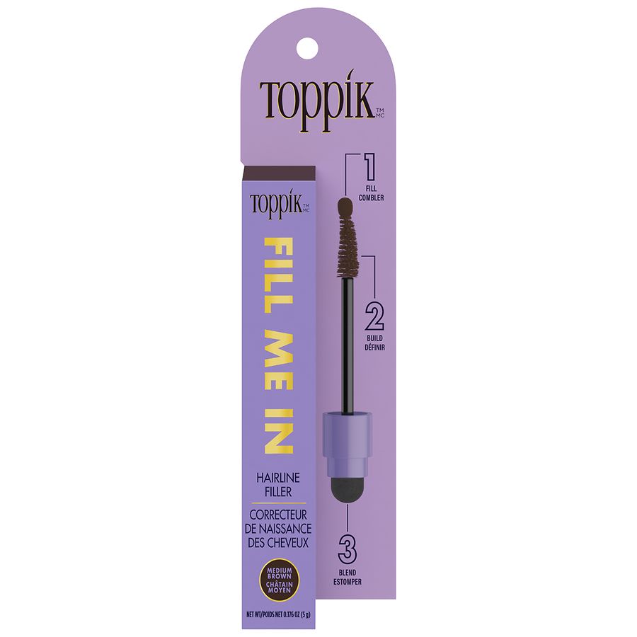 Toppik fill me in applicator medium brown walgreens