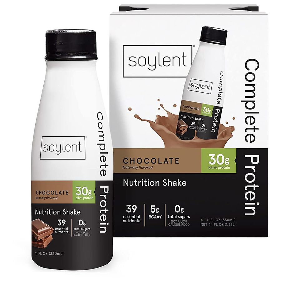 Soylent Complete Protein Nutrition Shake Chocolate | Walgreens