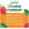 Lifeable B Complex + Vitamin C Cellular Energy Gummies Strawberry ...