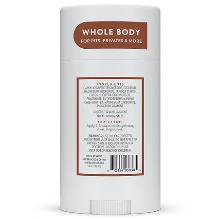 Native Whole Body Stick Deodorant Coconut and Vanilla