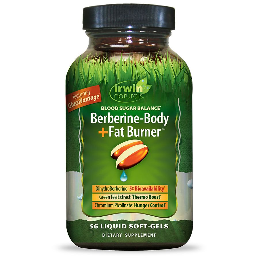 Irwin Naturals Blood Sugar Balance Berberine Body & Fat Burner Walgreens