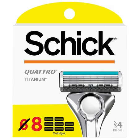 Schick Quattro For Men Razor Refills Value Pack