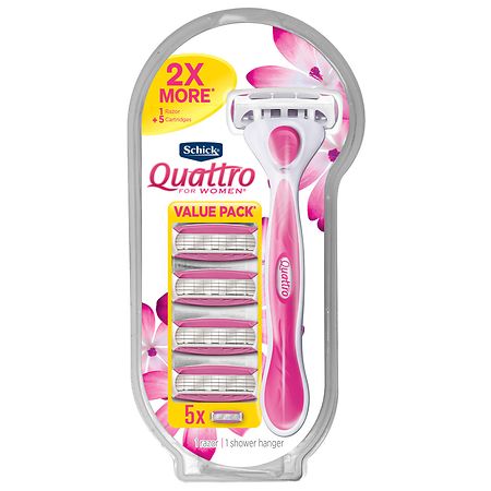 Schick Quattro For Women Razor Value Pack