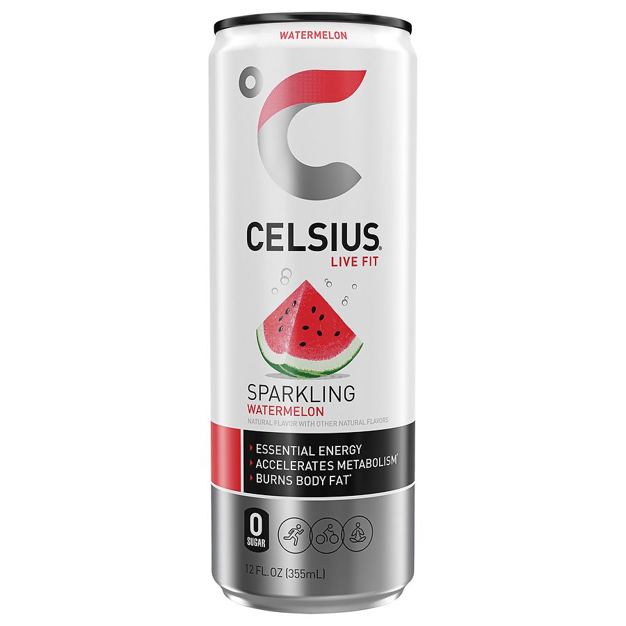 Celsius Live Fit Sparkling Energy Drink Watermelon Walgreens