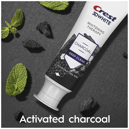 Crest Whitening Therapy Charcoal Deep Clean Toothpaste