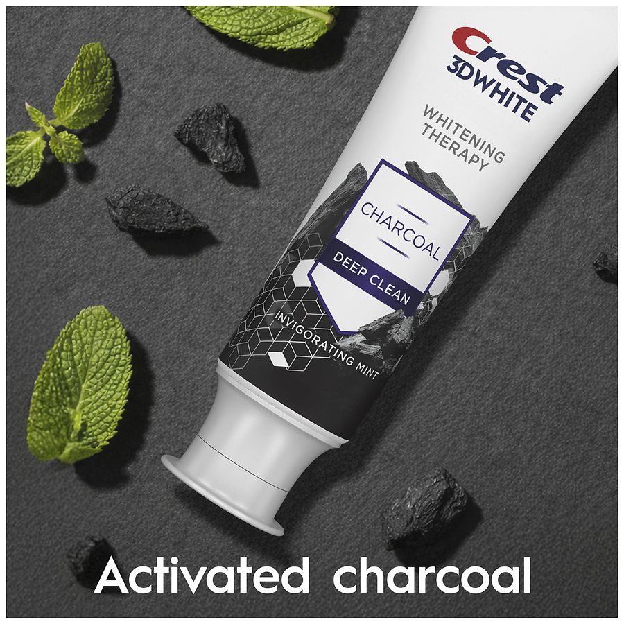 Crest Whitening Therapy Charcoal Deep Clean Toothpaste