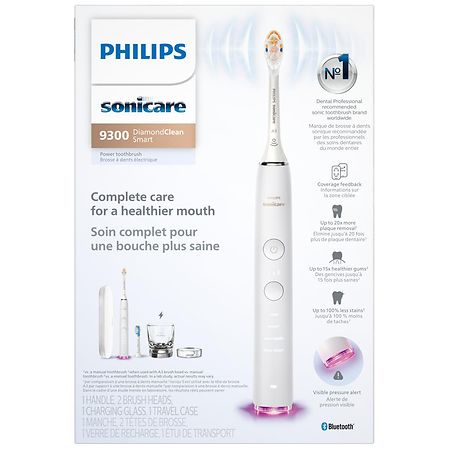 Philips Sonicare DiamondClean Smart 9300 Electric Toothbrush (HX9903/ 05) White