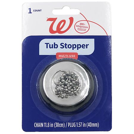 Walgreens Tub Stopper With Chain
