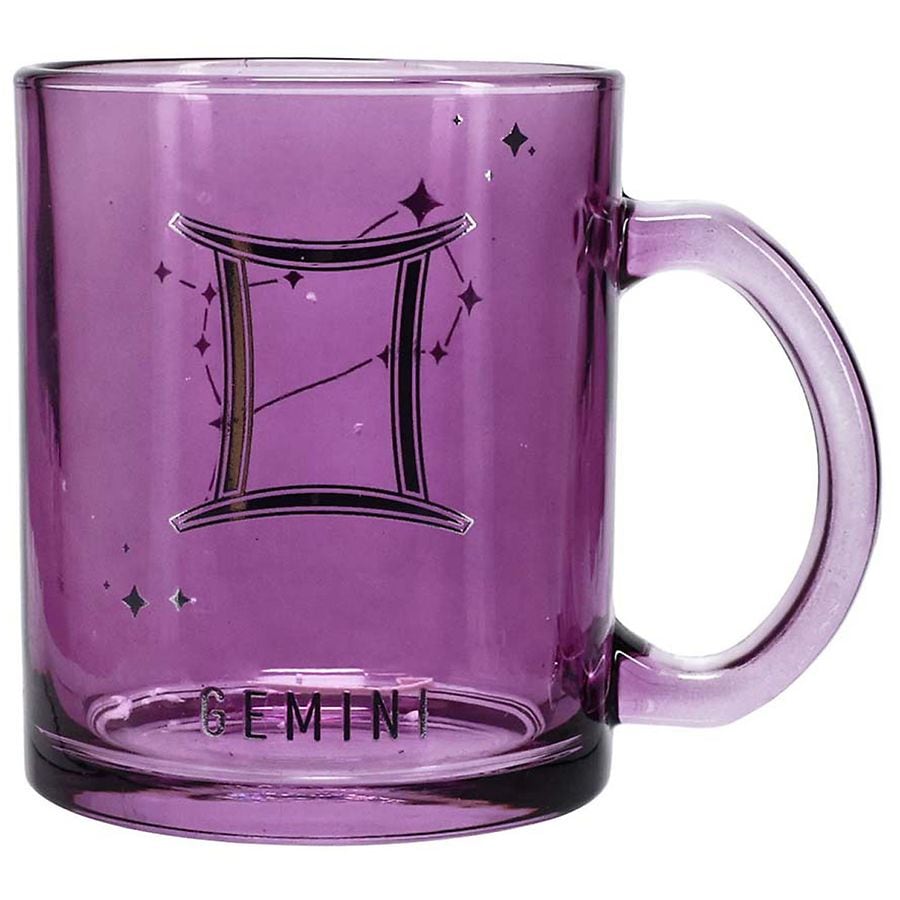 Festive Voice Gemini Zodiac Glass Mug | Walgreens