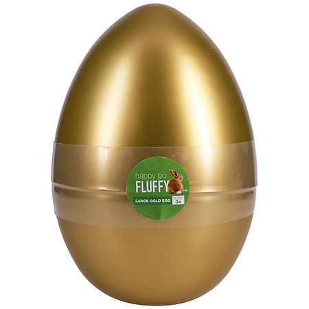 Happy Go Fluffy Metallic Egg