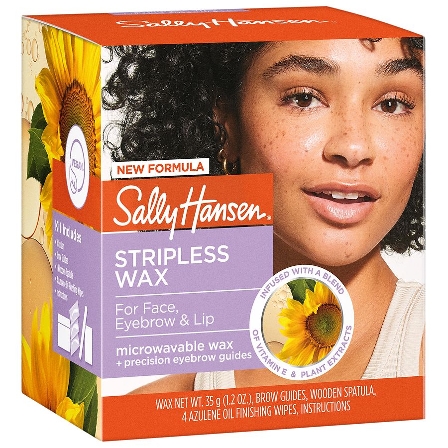 Sally Hansen Stripless Wax for Face, Eyebrow, and Lip Walgreens