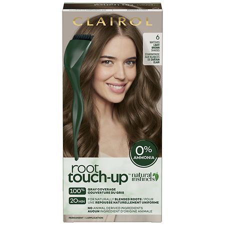 Clairol Natural Instincts Root Touch-Up Light Brown 6
