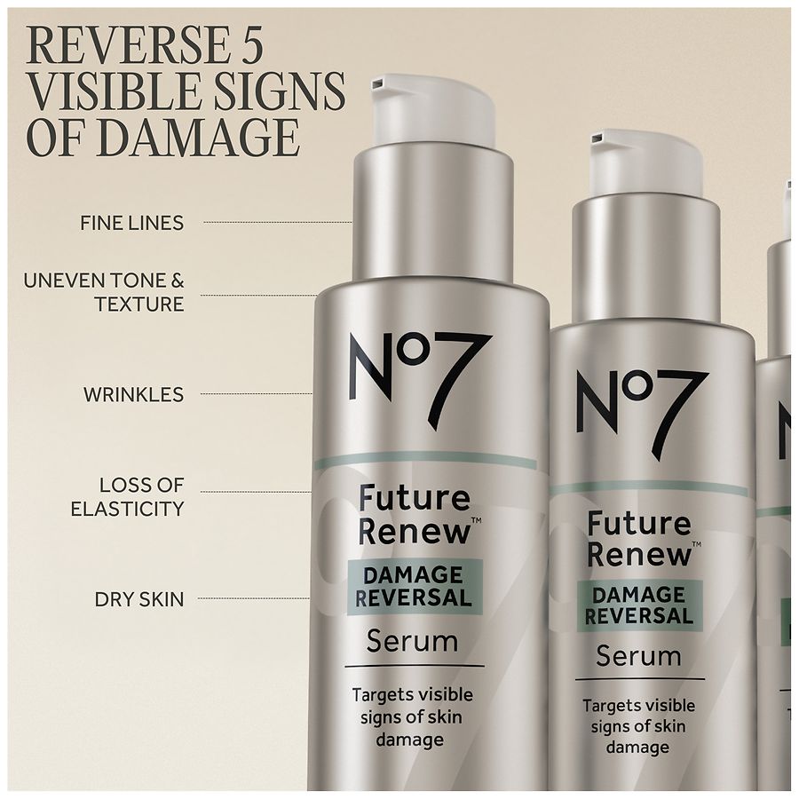 No7 Damage Reversal Skincare System Kit | Walgreens