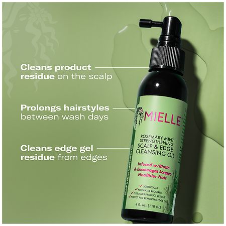 Mielle Strengthening Scalp & Edge Cleansing Oil Rosemary Mint