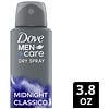 Dove Men+Care Dry Spray Antiperspirant Deodorant Midnight Classico ...