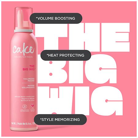 Cake Big Wig Volumizing Mousse Delicate Lemon Cookie Walgreens