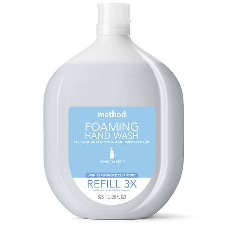 UPC 843536105845 product image for Method Foaming Hand Wash Refill Sweet Water - 28.0 fl oz | upcitemdb.com