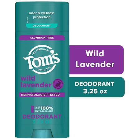 Lola Skincare Natural Deodorant Stick - Soothing All Day, 75g (Men & Women)