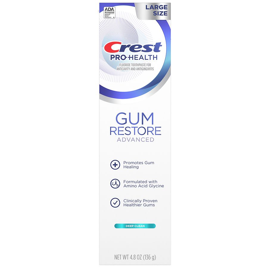 Crest Pro-Health Advanced Gum Restore Deep Clean Toothpaste | Walgreens