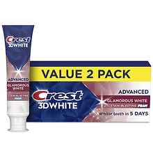 Crest 3D White Advanced Glamorous White Teeth Whitening Toothpaste