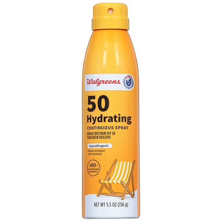 Walgreens Sun Moist Spray SPF 50