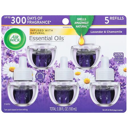 Air Wick Essential Oils, Refills Lavender & Chamomile