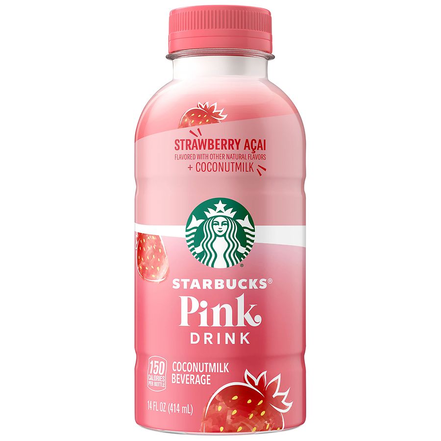 Starbucks Pink Drink Coconutmilk Beverage Strawberry Acai