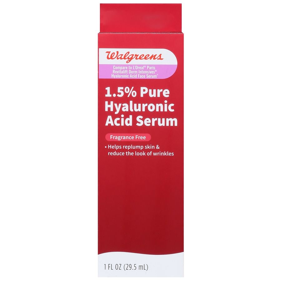 Walgreens 1.5 Pure Hyaluronic Acid Serum Walgreens