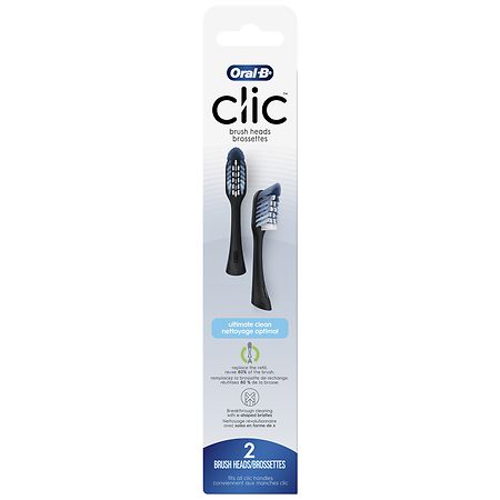 Oral-B Clic Toothbrush Replacement Brush Heads