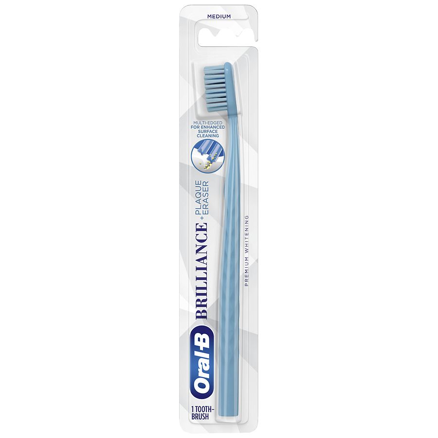 Oral-B Brilliance Premium Whitening Toothbrush With Plaque Eraser ...