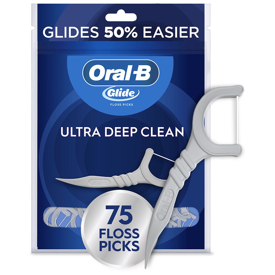 Oral-B Ultra Deep Clean Floss Picks Cool Mint