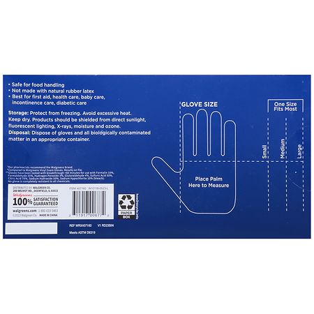 Walgreens nitrile gloves discount