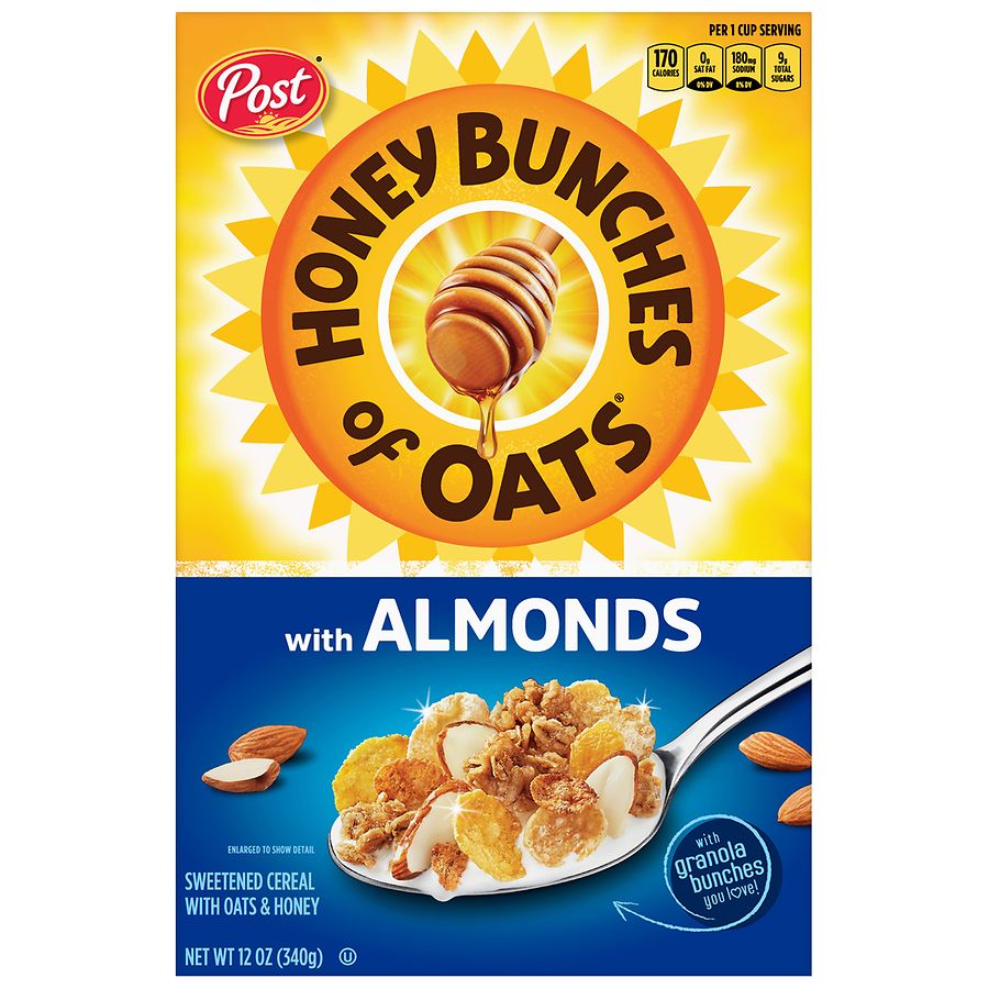 Honey Bunches of Oats Cereal With Almonds
