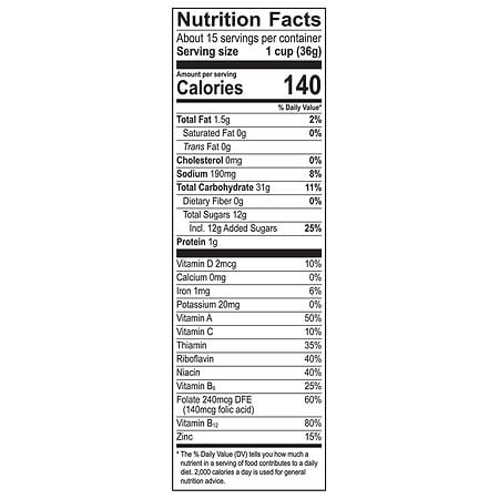 Fruity Pebbles Sweetened Rice Cereal