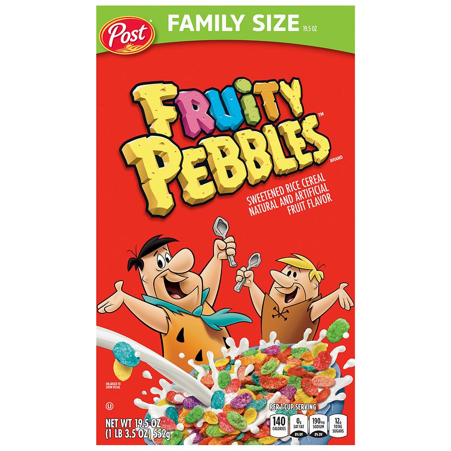 Fruity Pebbles Sweetened Rice Cereal