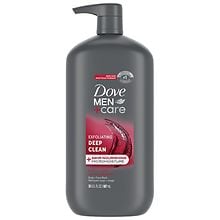 Dove Men+Care Body and Face Wash, Exfoliating Deep Clean | Walgreens