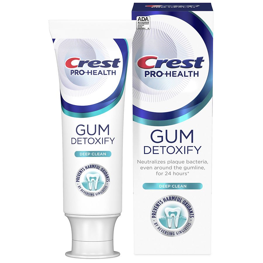 Crest Detoxify Deep Clean Toothpaste | Walgreens