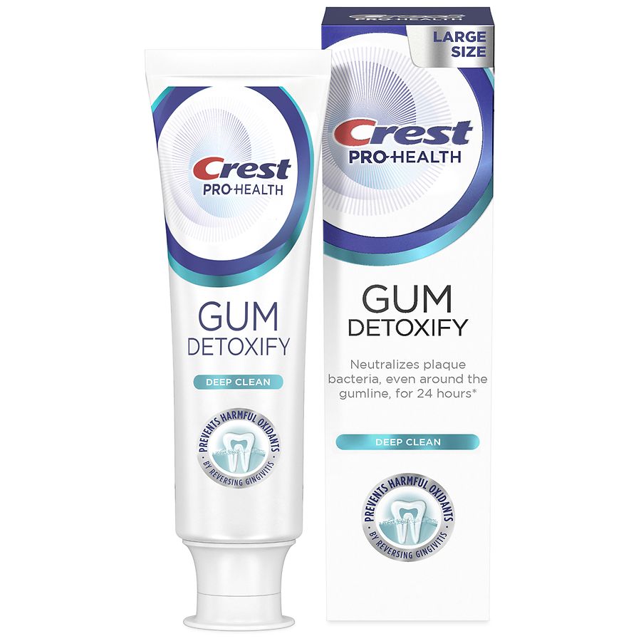 Crest ProHealth Gum Detoxify Deep Clean Toothpaste Walgreens