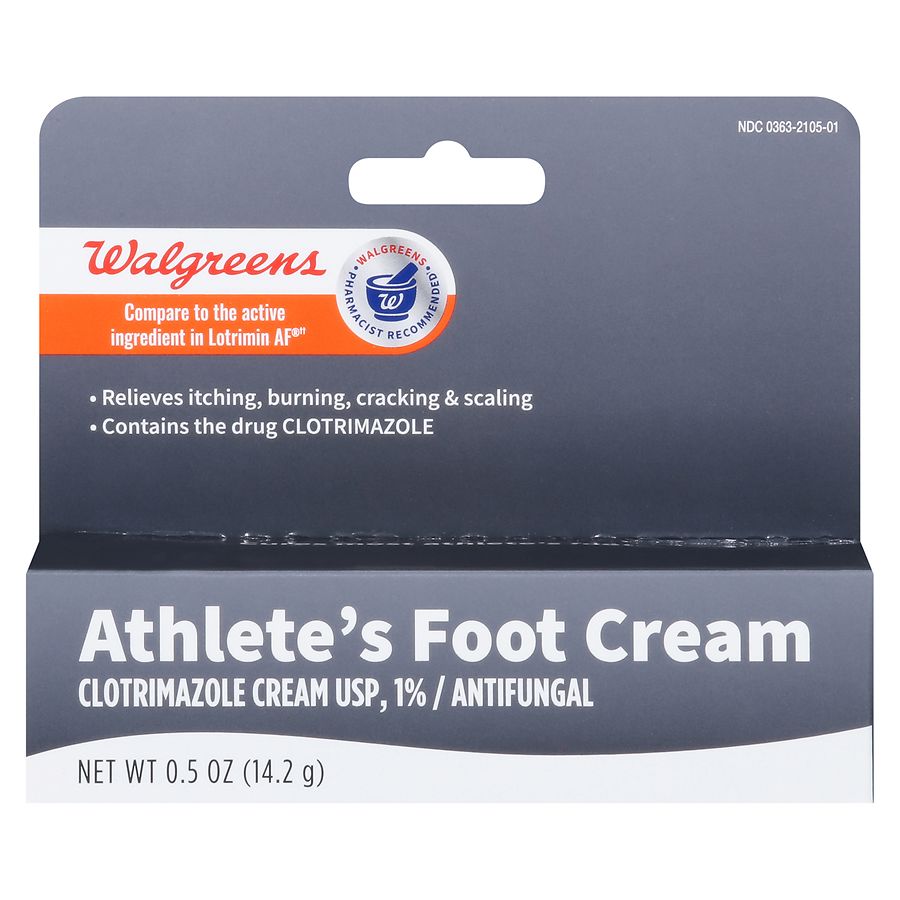 Walgreens Athlete's Foot Cream Walgreens