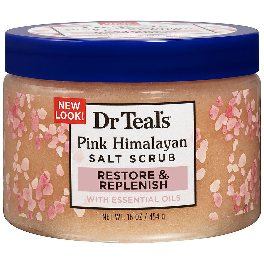 Dr. Teal's Salt Scrub, with Pure Epsom Salt & Essential Oils Walgreens