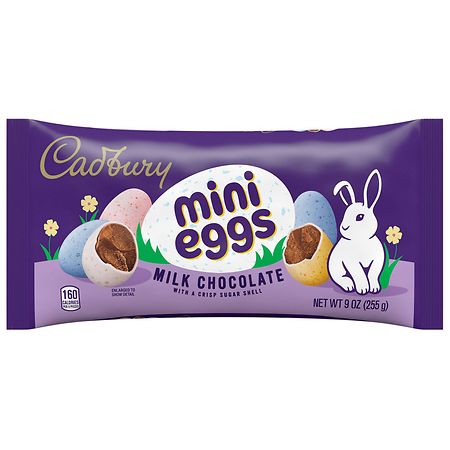 Cadbury Mini Eggs Easter Candy Milk Chocolate | Walgreens