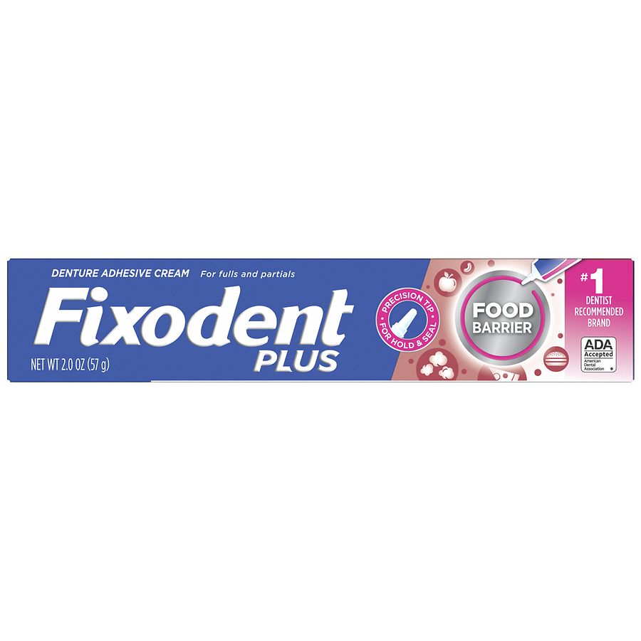 Fixodent Food Barrier Denture Adhesive Walgreens