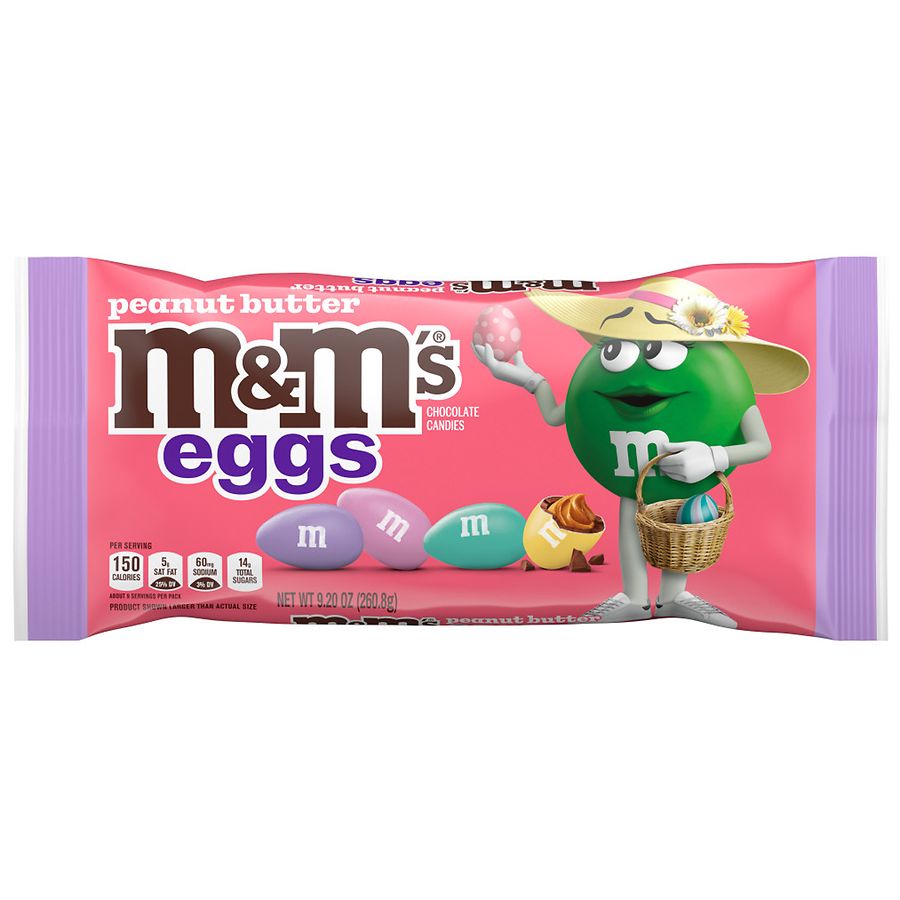 M&M's Eggs Pastel Blend Easter Candy Peanut Butter Walgreens