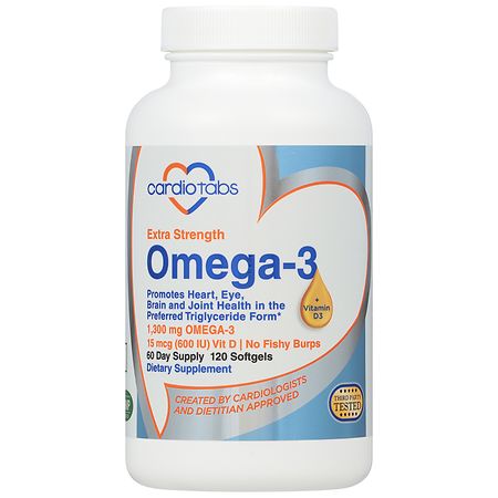 Cardiotabs Omega-3 Extra Strength Citrus Berry